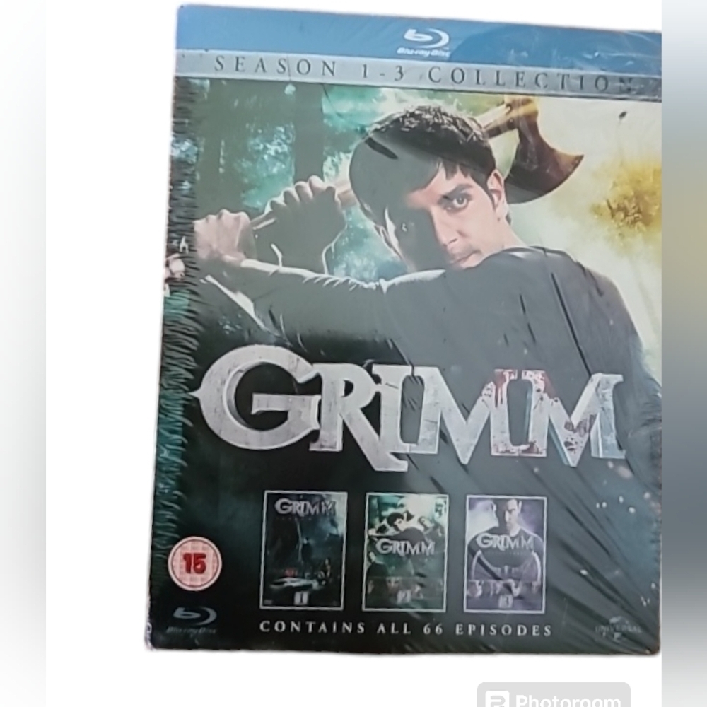 Grimm Seasons 1 - 3 box set blue Ray